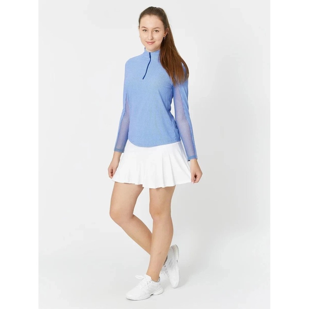 IBKUL size XS UPF 50" Skort Tennis Skirt Shorts lined Flare Flounce